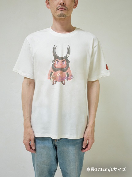 大人も！学習帳（英語）付き！クワガタのラファエルTシャツ オーガニックコットン使用