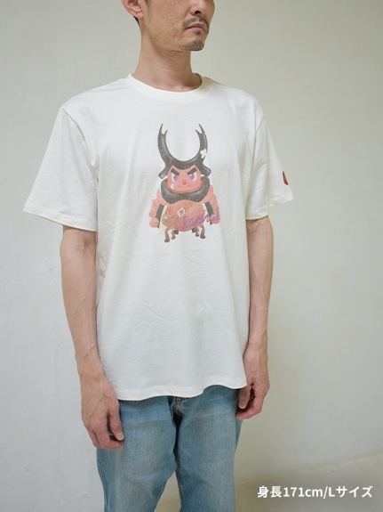 大人も！学習帳（英語）付き！クワガタのラファエルTシャツ オーガニックコットン使用