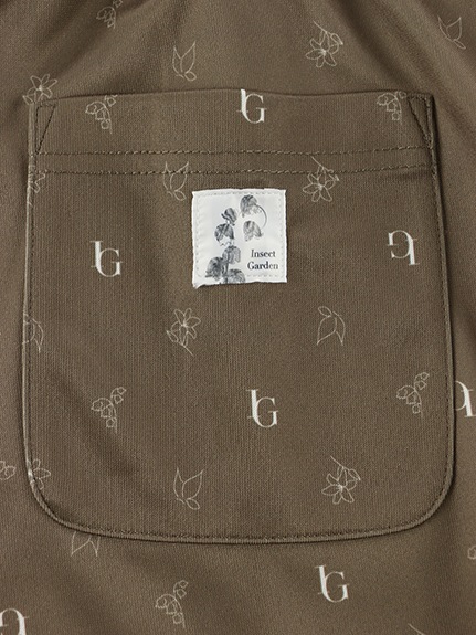 OTONA Monogramme　再生素材ジャージパンツ メンズサイズ beige