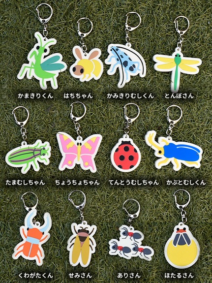 選べる昆虫キーホルダー 虫かごバッグ Insect Collection Insect Market インセクトマーケット