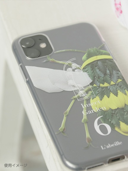 Nombre iPhoneケース アリ2 transparent