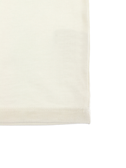 Sサイズ（85cm）のみ ほたるさんプリントTシャツ ホワイト キッズ オーガニックコットン使用