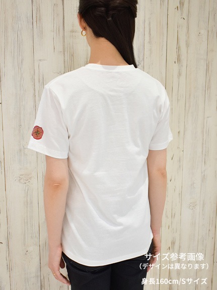 大人も！学習帳（自由帳）付き！INSECT LANDの仲間たちキービジュアルTシャツ ホワイト オーガニックコットン使用
