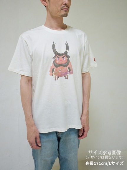 大人も！学習帳（自由帳）付き！INSECT LANDの仲間たちキービジュアルTシャツ ホワイト オーガニックコットン使用