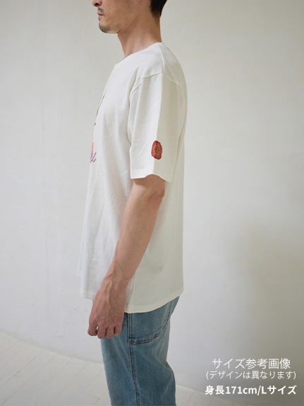 大人も！学習帳（自由帳）付き！INSECT LANDの仲間たちキービジュアルTシャツ ホワイト オーガニックコットン使用