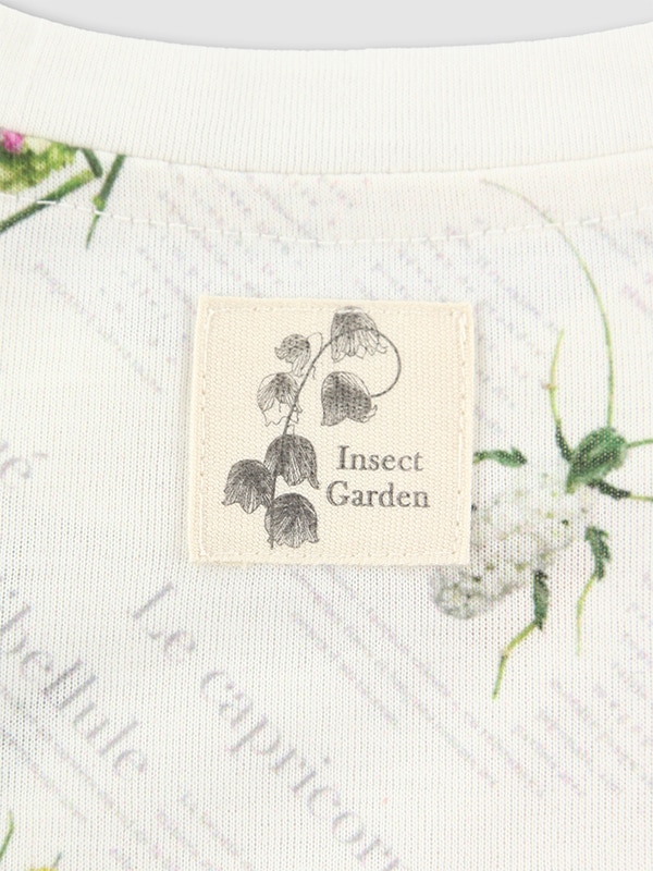 OTONA Encyclopedie 図鑑柄クルーネックTシャツ＜GRS認証＞ 総柄