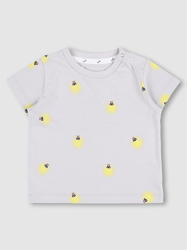暗闇で光る！蓄光ほたるTシャツ