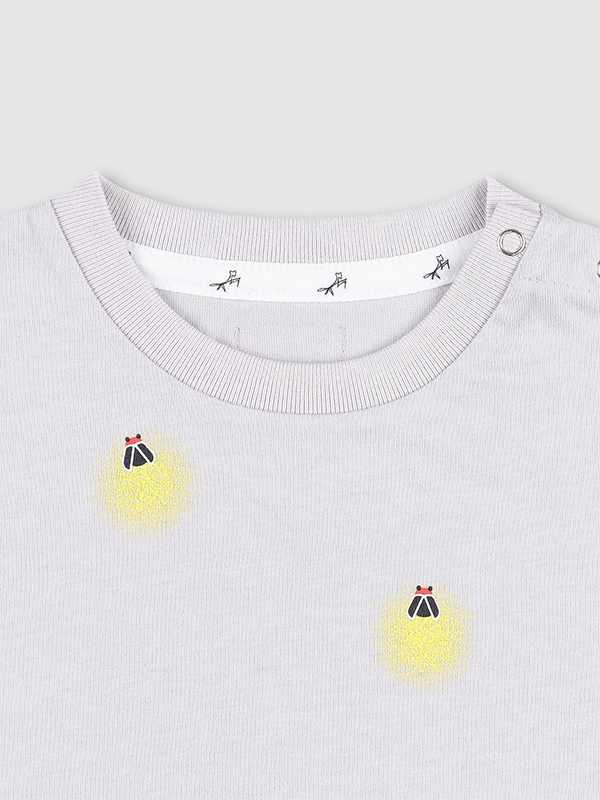 暗闇で光る！蓄光ほたるTシャツ