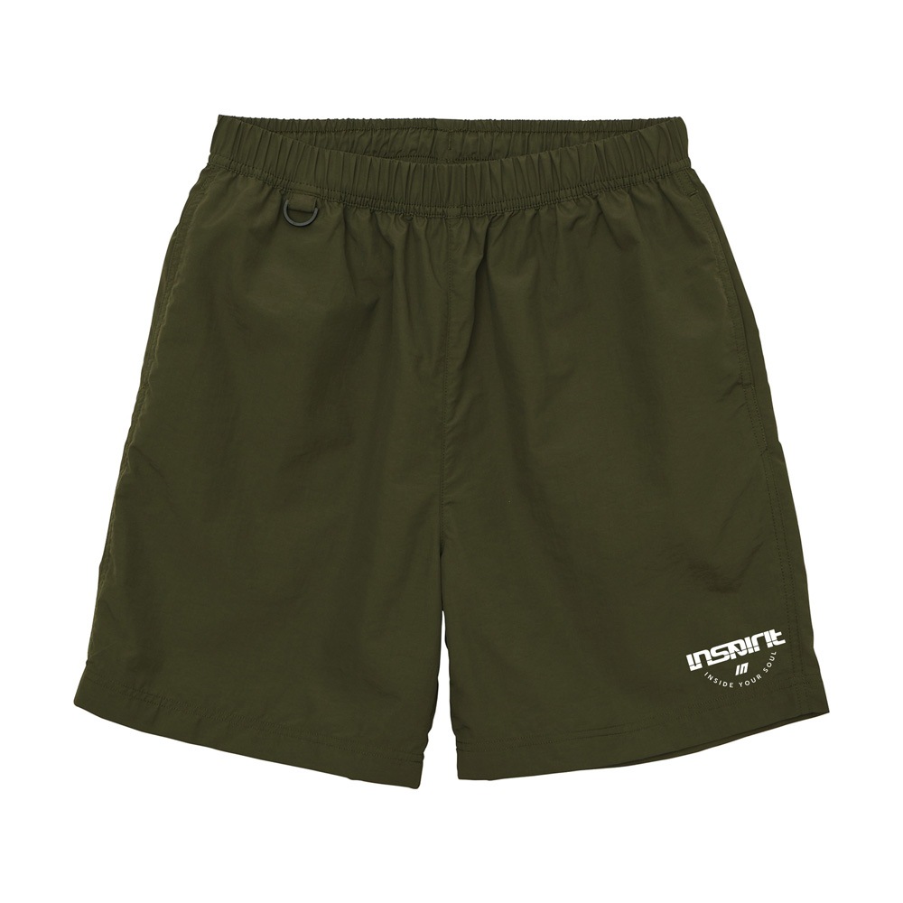 ナイロンイージーショーツ／オリーブ | Bottoms | INSPIRIT