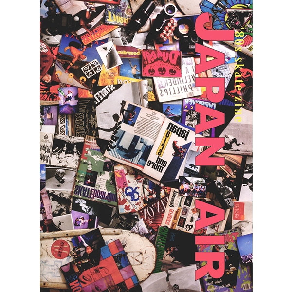 【JAPAN AIR】80's SKATE ZINE ジャパン エアー 書籍 雑誌 スケートボード スケボー SKATEBOARD