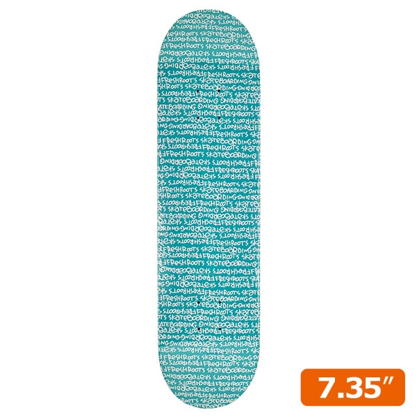 【FRESHROOTS】MARKER JADE -Kids- 7.35インチ フレッシュルーツ スケートボード スケボー デッキ SKATEBOARD DECK