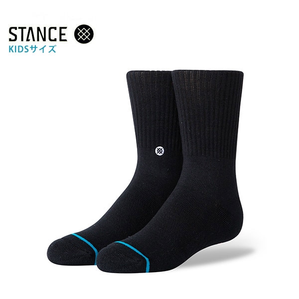 【STANCE】ICON ST KIDS スタンス ソックス 靴下 キッズ スケートボード スケボー SKATEBOARD