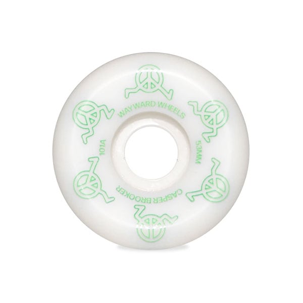 【WAYWARD】Casper Brooker FUNNEL CUT 53mm ウェイワード ハードウィール スケートボード スケボー SKATEBOARD WHEEL