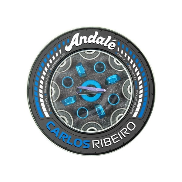 【Andale】Carlos Ribeiro PRO SINGLE BEARING アンダレ ベアリング スケートボード スケボー SKATEBOARD