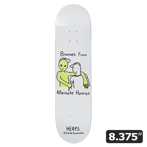 【HEAPS】BEST SELLER BROMIES DECK 8.375インチ　ヒープス スケートボード スケボー デッキ SKATEBOARD DECK