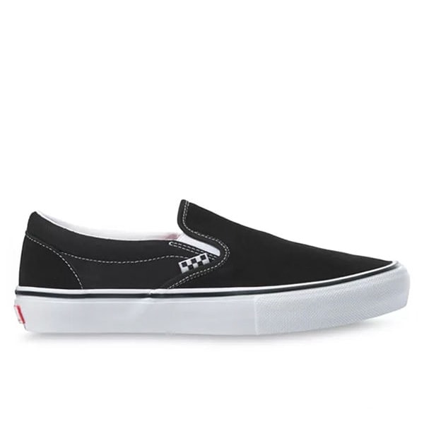 【VANS】SKATE SLIP ON black/white バンズ シューズ 靴 スリッポン スニーカー スケートボード スケボー  SKATEBOARD SHOES