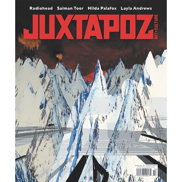 【JUXTAPOZ】WINTER 2022 -220- ジャクスタポーズ マガジン 書籍 雑誌  スケートボード スケボー SKATEBOARD