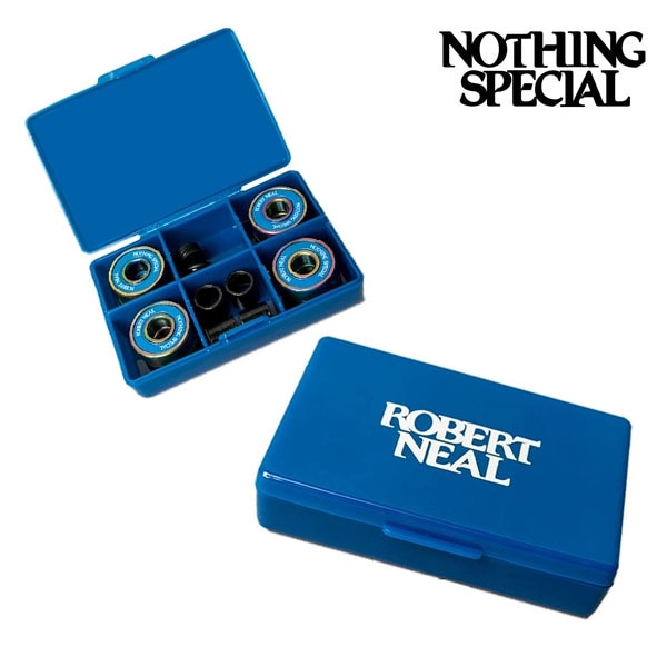 【NOTHING SPECIAL】Robert Neal BEARINGS blue ナッシングスペシャル ベアリング スケートボード スケボー デッキ  SKATEBOARD DECK