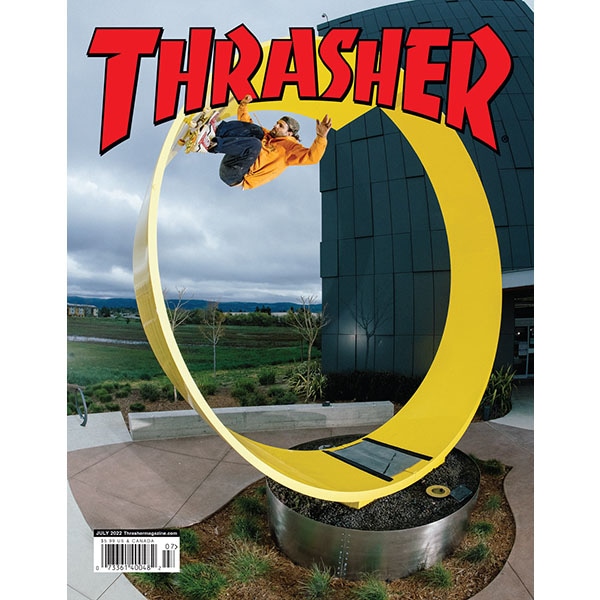 【THRASHER】JULY 2022 ISSUE #504 2022.7月号 スラッシャー マガジン 書籍 雑誌 スケートボード スケボー SKATEBOARD