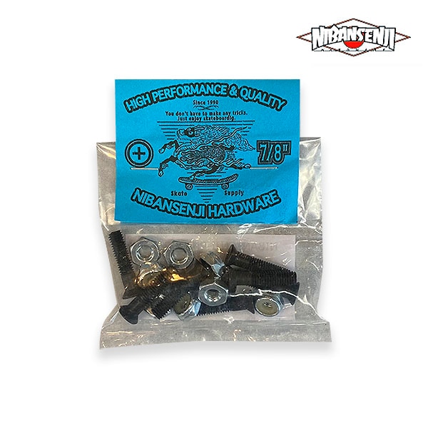 【NIBANSENJI】PHILLIP 7/8 ニバンセンジ 二番煎じ ナット ビス ボルト スケートボード スケボー SKATEBOARD