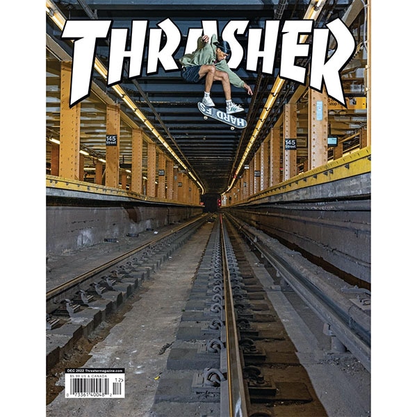 【THRASHER】DECEMBER 2022 ISSUE #509 2022.12月号 スラッシャー マガジン 書籍 雑誌 スケートボード スケボー SKATEBOARD