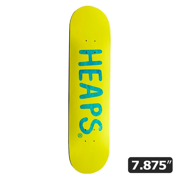 【HEAPS】HEAPS LOGO DECK 7.875インチ ヒープス スケートボード スケボー デッキ SKATEBOARD DECK