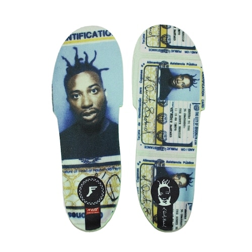 【FOOTPRINT INSOLE】ODB WU TANG CLAN WELFARE CARD -GAME CHANGERS ELITE CUSTOM ORTHOTICS   フットプリント FP シューズ インソール 中敷き  スケートボード スケボー SKATEBOARD