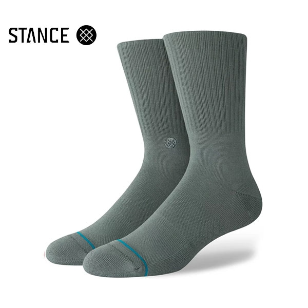 【STANCE】ICON jade スタンス ソックス 靴下 スケートボード スケボー SKATEBOARD