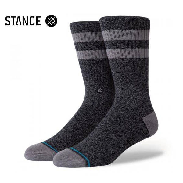 【STANCE】JOVEN black スタンス ソックス 靴下 スケートボード スケボー SKATEBOARD