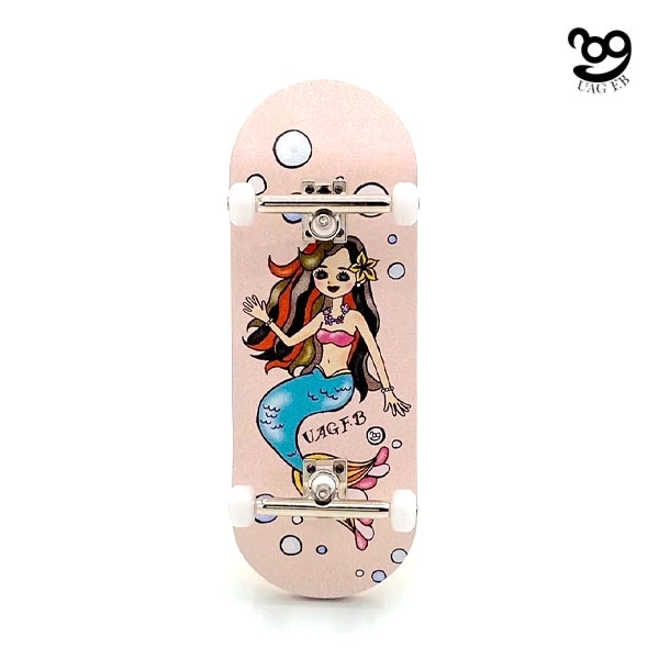 【UAG F.B】PROCOMPLETE  Y's GRAPHIC MERMAID pink ユーエージー 指スケ コンプリート フィンガーボード スケートボード スケボー SKATEBOARD