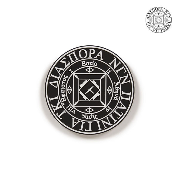 【DIASPORA】MAGIC CIRCLE RUBBER MAGNET black ディアスポラ マグネット 小物 スケートボード スケボー SKATEBOARD