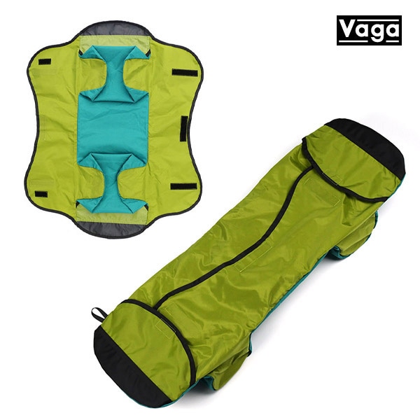 【VAGA】AMOEBA -Skateboard Wrapper- light green/teal バガ バック スケートボード スケボー SKATEBOARD