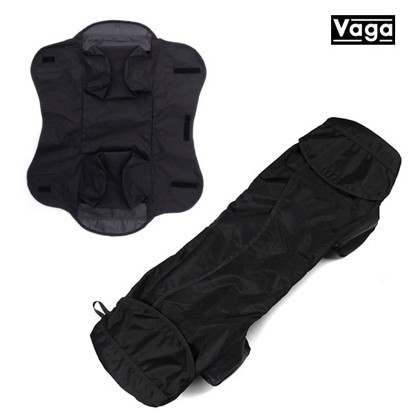 【VAGA】AMOEBA -Skateboard Wrapper- black バガ バック スケートボード スケボー SKATEBOARD