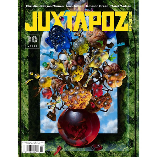 【JUXTAPOZ】SPRING 2024 -229- ジャクスタポーズ マガジン 書籍 雑誌  スケートボード スケボー SKATEBOARD