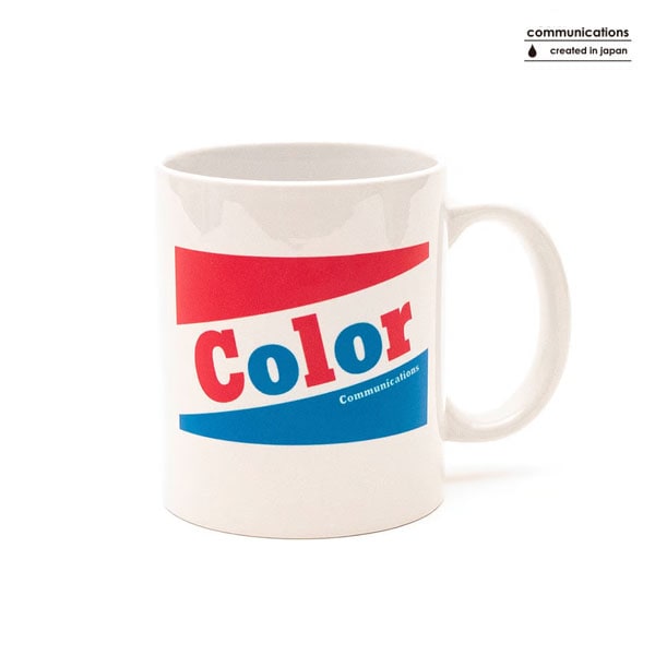 【COLOR COMMUNICATIONS】BAZOOKA MUG CUP white カラーコミュ二ケーションズ マグカップ コップ 小物 スケートボード スケボー SKATEBOARD