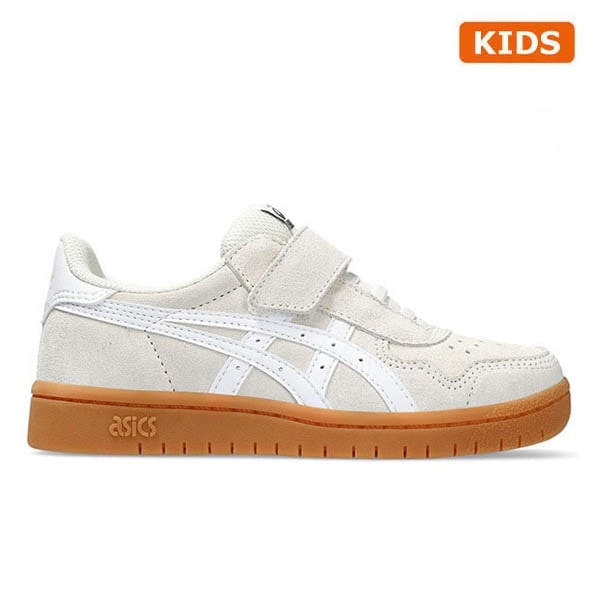 【asics skatebording】JAPAN PRO PS  カラー：cream/white アシックス キッズ キッズシューズ スケートボーディング  スケートボード スケボー  シューズ 靴 スニーカー  SKATEBOARD SHOES