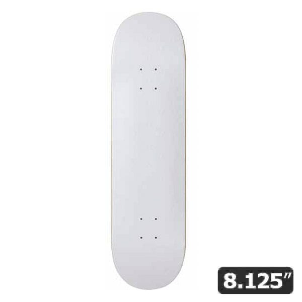 【FTP】DEBOSS DECK WHITE 8.125インチ エフティーピー スケートボード スケボー デッキ  SKATEBOARD DECK