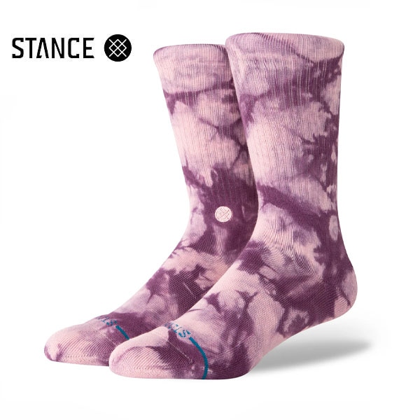 【STANCE】TIED UP CREW rose スタンス ソックス 靴下 スケートボード スケボー SKATEBOARD