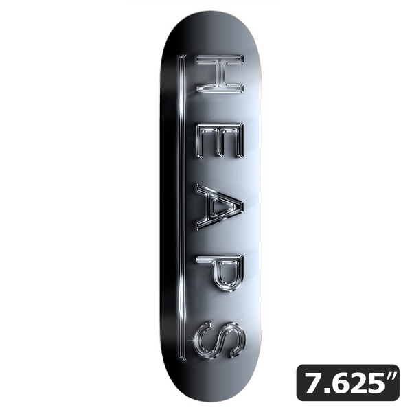 【HEAPS】METAL SILVER 7.625インチ ヒープス スケートボード スケボー デッキ SKATEBOARD DECK