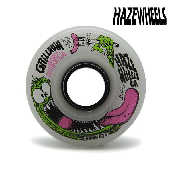 【HAZE WHEELS】GRILLADIN 83A 60MM ヘイズ ウィール WHEEL  スケートボード スケボー SKATEBOARD