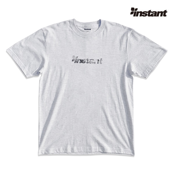 【instant】INSTANT-KICHIJOJI 13TH ANNIVERSARY TEE grey インスタント Tシャツ スケートボード スケボー SKATEBOARD