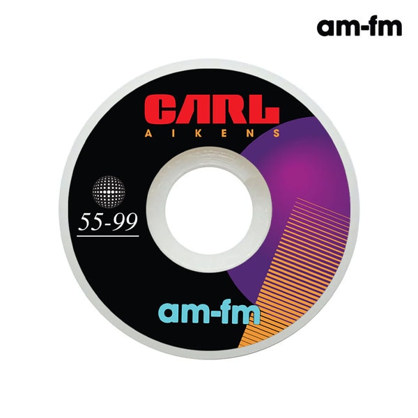 【am-fm】Carl Aikens 55MM99A エーエムエフエ WHEEL  スケートボード スケボー SKATEBOARD