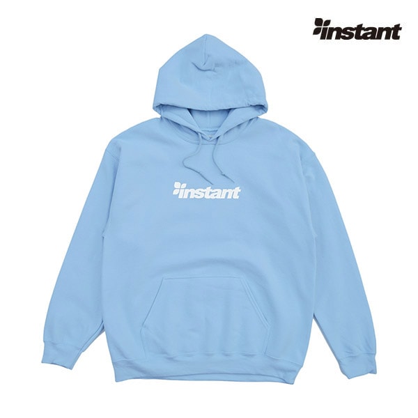 【instant】OG LOGO HOODIE light blue インスタント パーカー  スケートボード スケボー SKATEBOARD