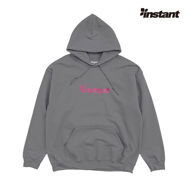 【instant】OG LOGO HOODIE charcoal インスタント パーカー スケートボード スケボー SKATEBOARD