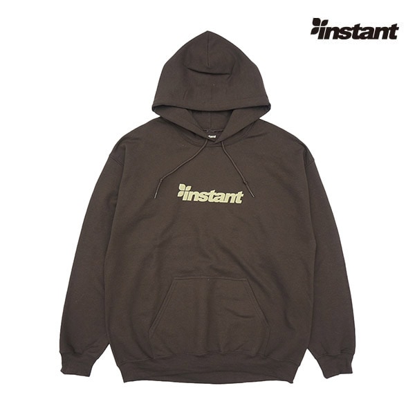 【instant】OG LOGO HOODIE dark chocolate インスタント パーカー スケートボード スケボー SKATEBOARD