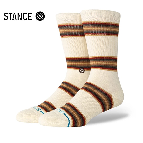 【STANCE】HILL TOP CREW canvas スタンス ソックス 靴下 スケートボード スケボー SKATEBOARD