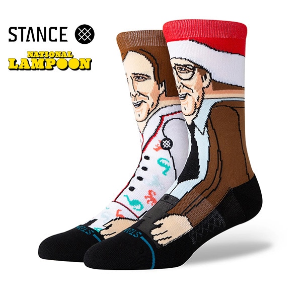 【STANCE】GRISWOLD CREW　スタンス ナショナル・ランプーン ソックス 靴下 スケートボード スケボー SKATEBOARD