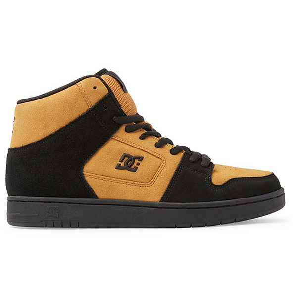 【DC Shoe】MANTECA 4 HI S カラー：black/black/brown(XKKC)　ディーシー シューズ 靴 スニーカー スケートボード スケボー  SKATEBOARD SHOES