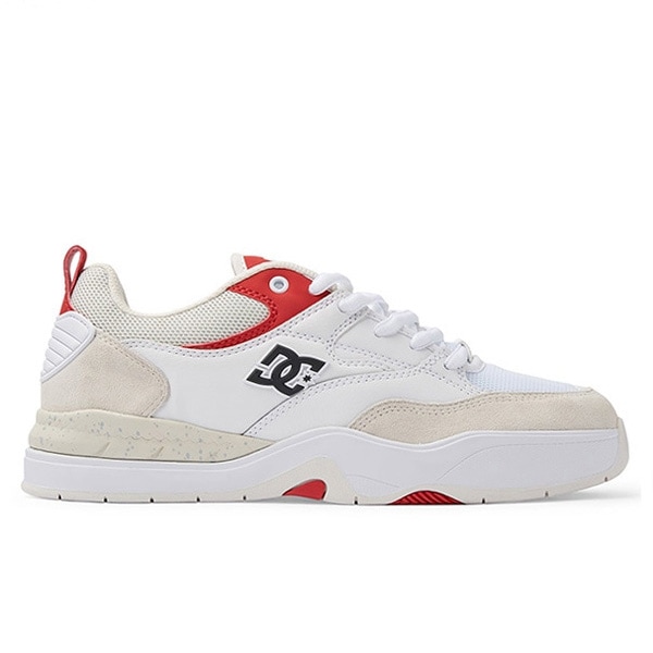 【DC Shoe】ASCEND S カラー：white/red(WRD)　ディーシー シューズ 靴 スニーカー スケートボード スケボー  SKATEBOARD SHOES
