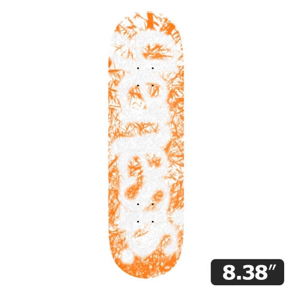 【GENESIS】GLOW GRASS TXT BOARD 8.38インチ ジェネシス スケート ボード スケボー SKATEBOARD